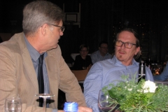 Rainer Saur und Heinz Stolz im Gespräch